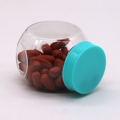 70ML/CC Bottiglia di plastica rotonda in PET Ideale per snack dolci e deposito di alimenti in PET