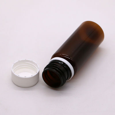 Altri medicinali Bottiglia di sciroppo per tosse PET da 50 ml con colore personalizzabile e tappo sicuro