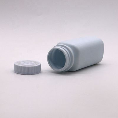 120cc HDPE quadrato di grado farmacologico di plastica pillola capsula compressa bottiglia ricaricabile per la medicina