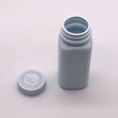 120cc HDPE quadrato di grado farmacologico di plastica pillola capsula compressa bottiglia ricaricabile per la medicina