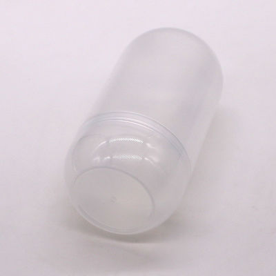 Bottone di plastica per la conservazione degli alimenti a forma di capsula di 500 ml PP personalizzato con tappo a vite