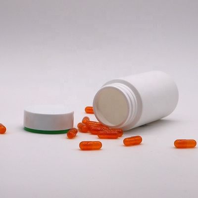 Cappuccio a vite in plastica HDPE 175CC Bottiglia a bocca larga per pillole Capsule Tablet Medicine
