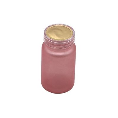 Bottiglia di pillole di plastica ghiacciata in PET da 100 cc con tappo di sicurezza per bambini colore personalizzato