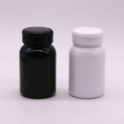 Bottiglia vuota ricaricabile in plastica medica PET da 3OZ 90ML per la medicina delle capsule e delle compresse