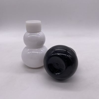 Bottiglia di zucca in PET da 120 ml per prodotti sanitari con tappo a vite a colori personalizzabili e campione gratuito