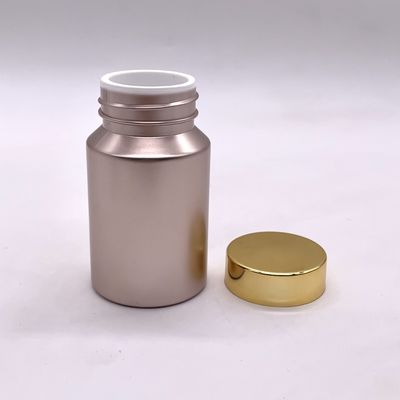 80cc Bottiglia di plastica in PET Contenitore di compresse di vitamine a colori personalizzati con tappi a vite / torsione