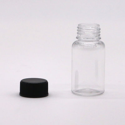 Bottiglia di plastica PET a forma rotonda da 10 ml per la conservazione delle capsule di integratori medicinali