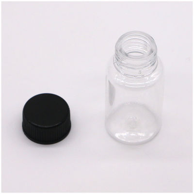 Bottiglia di plastica PET a forma rotonda da 10 ml per la conservazione delle capsule di integratori medicinali