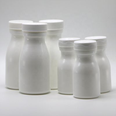 Bottiglia di plastica in HDPE a forma di bowling da 120 ml per la conservazione delle pillole