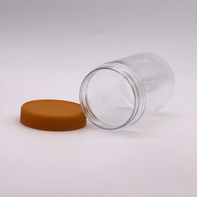 Imballaggio per dolci 250 ml Bottiglia alimentare in PET con tappo a vite e coperchio in alluminio