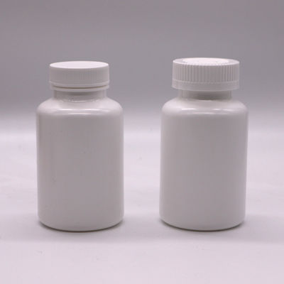 Bottiglia di supplemento a forma rotonda per compresse solide e compresse per la conservazione di capsule Capacità 200 ml
