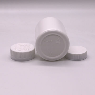 Bottiglia di supplemento a forma rotonda per compresse solide e compresse per la conservazione di capsule Capacità 200 ml