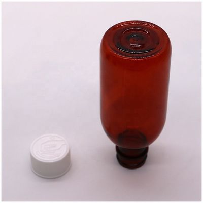 CRC Cap PET Quadrato Sterile Sciroppo per tosse Contenitore per liquidi orali per medicine 120ml/4OZ
