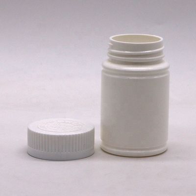 Capo a prova di bambino 70ML Bottiglia di plastica PE per farmaci/farmaci/tablette/integratori alimentari