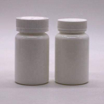 Adesivi per etichette a colori personalizzati Bottiglia di plastica in HDPE da 100 ml per le capsule di pillole di integratore