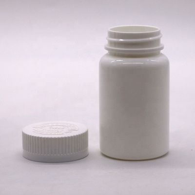Adesivi per etichette a colori personalizzati Bottiglia di plastica in HDPE da 100 ml per le capsule di pillole di integratore