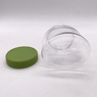 Materiale di base PET 250 ml Bottiglia di plastica a colori personalizzabili per alimenti Caffè Alimenti per animali domestici