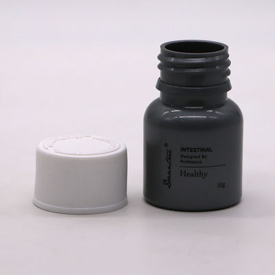 Pillola di tipo PET di plastica 1 oz/30 ml/cc Bottone di pillole per compresse di medicina con tappo CRC e sigillo termico