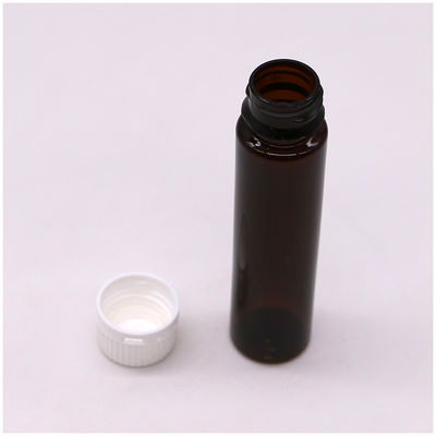 Bottone PET sigillato da 25 ml per caffè sterile e liquidi orali