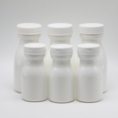 Flascia di plastica in HDPE a forma di bowling da 60 ml per lo stoccaggio di integratori