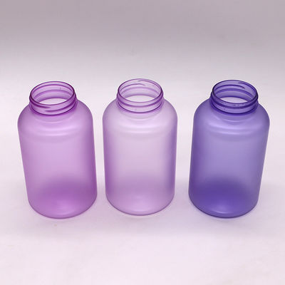 Contenitori per farmacia 400ml Bottiglie di compresse in PET a colori personalizzate con tappi a vite