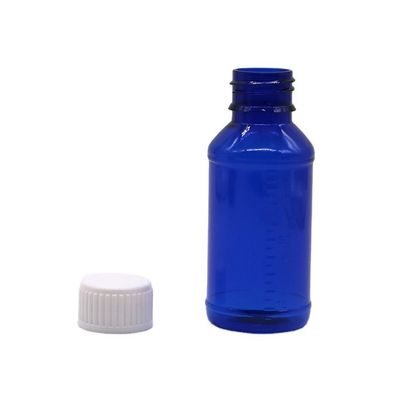 Contenitore di farmacia rotondo in PET da 100 ml per rifiuti medici