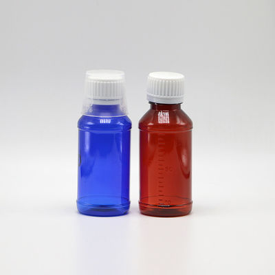 Contenitore di farmacia rotondo in PET da 100 ml per rifiuti medici
