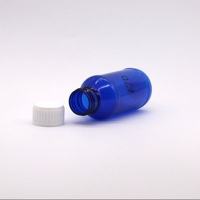 Contenitore di farmacia rotondo in PET da 100 ml per rifiuti medici