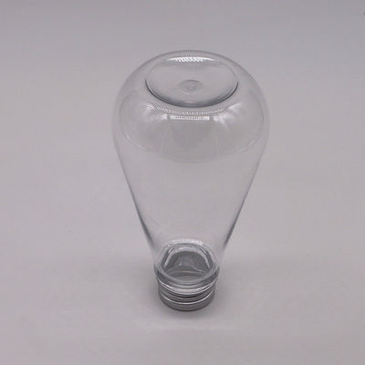 Immagazzinamento di medicinali 250 ml HDPE Bottiglia di plastica a forma unica con logo personalizzato e copertura in alluminio