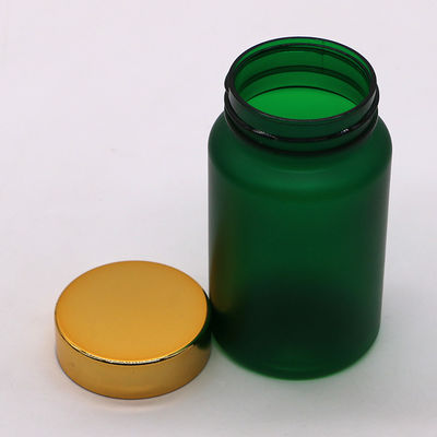 Contenitore di medicinali Vitamine Capsule Portatore di farmaci Bottiglie di plastica vuote PET mate da 150 ml