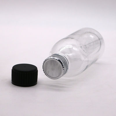150 ml PET Ovale Ambrato Prescrizione Farmacia Medicina Liquida Contenitore a Scala con Capo