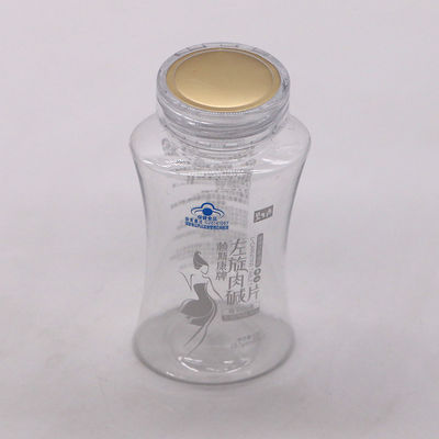 Disegno PET Collect Waist Bottle per integratore alimentare Capsula Pillola