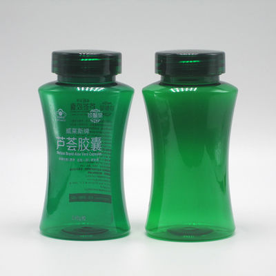 Disegno PET Collect Waist Bottle per integratore alimentare Capsula Pillola