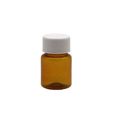 Stampa a schermo 15 ml contenitore di bottiglia di medicina in plastica PET vuota per polvere solida