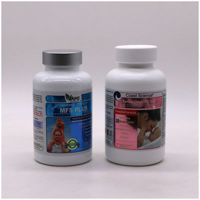 Contenitori per farmacia in plastica PET di tipo 400 ml Bottiglie di capsule di pillole con colore personalizzato