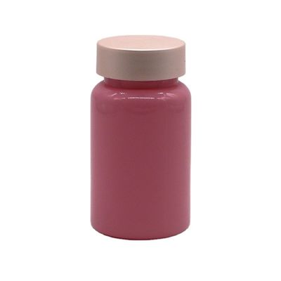 Bottiglia di plastica in PET da 60 ml/100 ml/120 ml/250 ml con finitura opaca colore personalizzato e altri medicinali