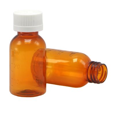 Olio di tabacco di alta qualità 30 ml PET Ambror Sciroppo di plastica liquido con tappo a vite