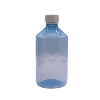 500 ml/16.9 oz PET Bottiglia di sciroppo di plastica supplemento liquido contenitore di medicina con coperchio