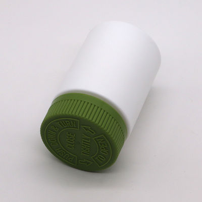 Bottiglia di riempimento in HDPE da 135 ml con bocca larga e tappo a vite in plastica in HDPE
