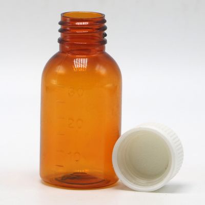 Olio di tabacco di alta qualità 30 ml PET Ambror Sciroppo di plastica liquido con tappo a vite