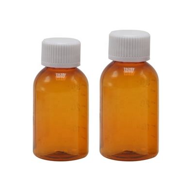 Olio di tabacco di alta qualità 30 ml PET Ambror Sciroppo di plastica liquido con tappo a vite
