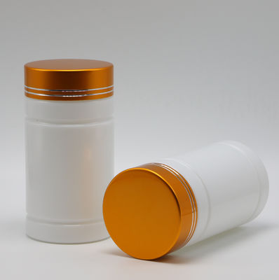 Bottiglie di plastica in PE di capacità 200 ml di colore personalizzabile Coperture in alluminio per altre medicine
