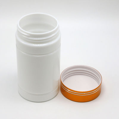 Bottiglie di plastica in PE di capacità 200 ml di colore personalizzabile Coperture in alluminio per altre medicine