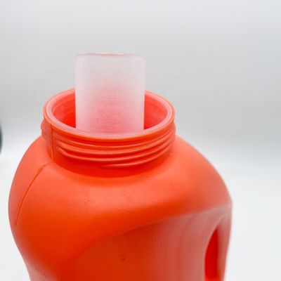 Flascia di detersivo per lavanderia liquida da 2 litri in HDPE a colori personalizzati per contenitori di pulizia