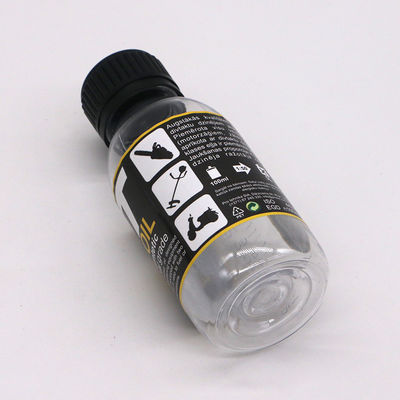 Bottone a scatola PET per 100 ml/60 ml di materiale base dello sciroppo