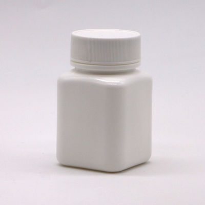 Bottiglia di plastica quadrata in HDPE da 60 ml a colori personalizzati
