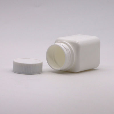 Bottiglia di plastica quadrata in HDPE da 60 ml a colori personalizzati