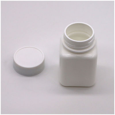 Bottiglia di plastica quadrata in HDPE da 60 ml a colori personalizzati