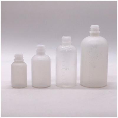 Medicina 100 ml PET liquido Bottiglia di plastica vuota con scala e colore personalizzabile