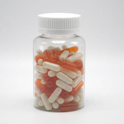 SCREW CAP Bottiglia farmaceutica in PET da 150 ml per integratori alimentari Pillola Capsula compressa